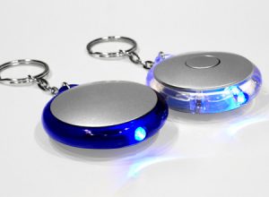LLavero circular linterna led