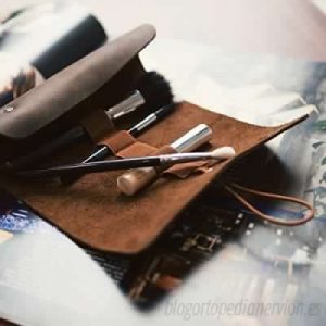 Estuche de cuero