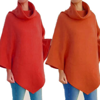 Poncho de polar