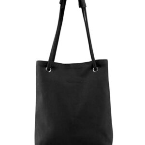 bolsa de tela negra