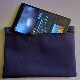 Estuche impermeable, estuche material impermeable para guardar cosméticos, celulares, artículos tecnológicos