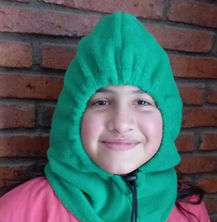 Gorro montaña capucha ,gorro niñops ,gorros polar para niños