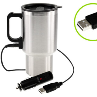 Mug térmico con usb