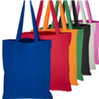 Bolsas de algodón colores