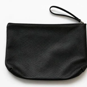 necessaire símil cuero negro personalizado por mayor VXM