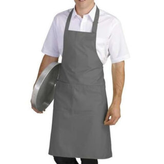pechera gris,pechera de cocina gris