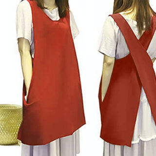 delantal japones rojo,comprar delantal japones,delantal japones negro