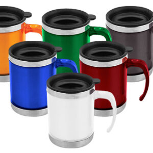 Mug de acero inoxidable personalizado VXM