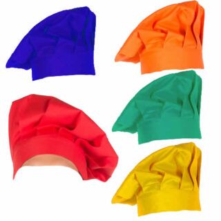 Gorros chef corporatyivos por mayor con logo bordado para empresas
