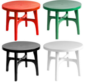 mesas plasticas plegables,mesas plasticas redondas