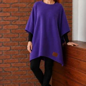 Poncho de polar para mujer VXM