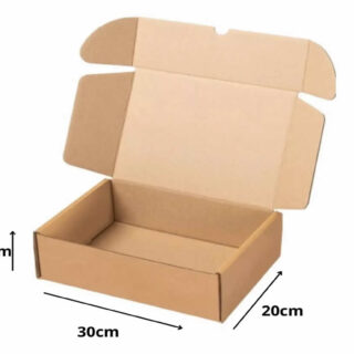 caja de carton autoarmable