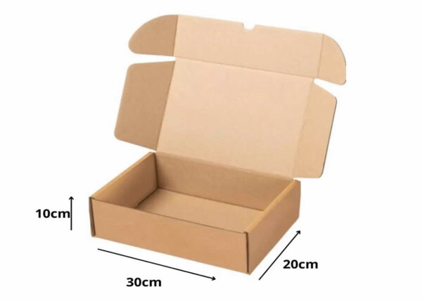 caja de carton autoarmable