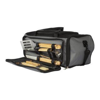 set bolso cooler parrillero