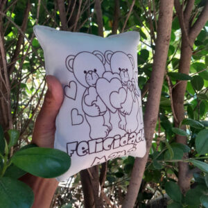 cojines para pintar niños