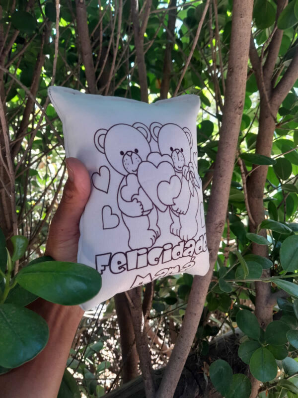 cojines para pintar niños