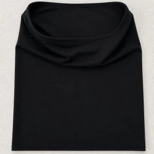 Bandana multifuncional de lycra negra, tubular elasticada – VXM