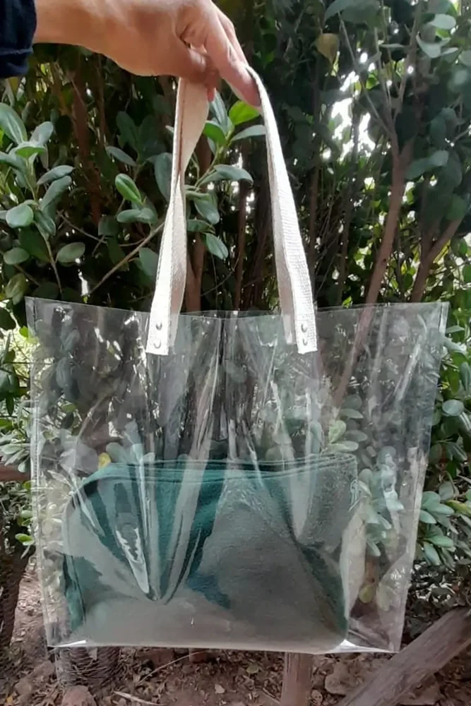 Tote Bag Transparente de PVC