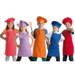 Delantal gorro cocinero infantil,se encuentra disponible en màs de 21 colores.
Tamvièn ofrecemos la opción de personalizar con logo.