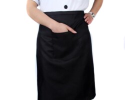 Mandil para garzòn ,Mandil negro gabardina
disponible en mas de 10 colores Mandil largo