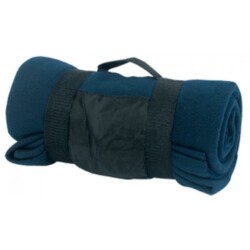 Manta polar publicitaria