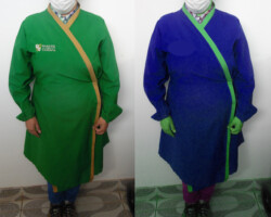 Delantal de Packing fabricado en tela poliester
