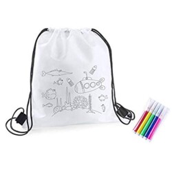 Mochila para niños para pintar